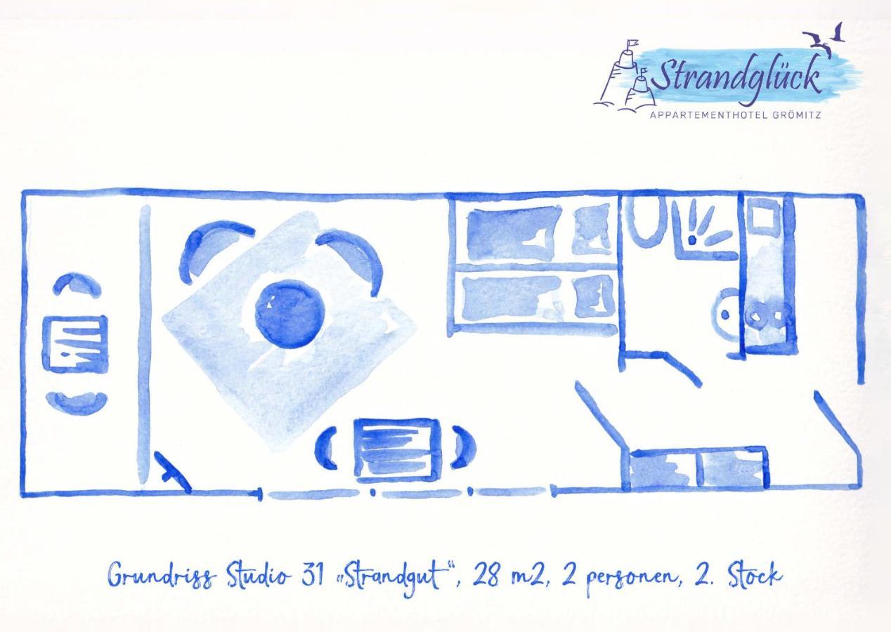 Studio 31 "Strandgut" Apartment Grömitz Екстериор снимка